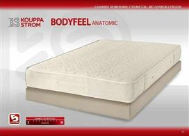KS Kouppas Bodyfeel Anatomic Διπλό Ορθοπεδικό Στρώμα 150x200x26cm με Ελατήρια 08.00.08