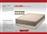 KS Kouppas Column Ημίδιπλο Ορθοπεδικό Στρώμα 130x190x22cm με Ελατήρια 08.00.70-1