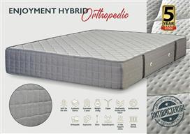 KS Kouppas Enjoyment Hybrid King Size Ορθοπεδικό Στρώμα 180x190x30cm με Ελατήρια 08.02.196-1