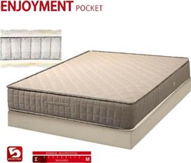 KS Kouppas Enjoyment Ημίδιπλο Ανατομικό Στρώμα 120x190x23cm με Ανεξάρτητα Ελατήρια 08.00.78-1