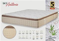 KS Kouppas Sky Bamboo Μονό Ανατομικό Στρώμα 100x200x30cm με Ανεξάρτητα Ελατήρια & Ανώστρωμα 08.02.88