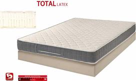 KS Kouppas Total Μονό Ανατομικό Στρώμα Latex χωρίς Ελατήρια 90x200x19cm 08.01.51