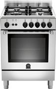 La Germania AMN66 40 G X T GN Κουζίνα 56lt με Εστίες Φυσικού Αερίου Π60cm Inox