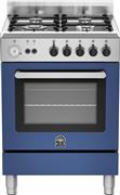 La Germania PRM66 40G XB T GN Κουζίνα 56lt με Εστίες Φυσικού Αερίου Π60cm Μπλε