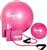 Lanaform LA100306 Μπάλα Pilates σε Ροζ Χρώμα Σετ Pilates με 2 Μπάλες Γυμναστικής, 1 Μπάντα Αντίστασης και 2 Τουβλάκια Yoga