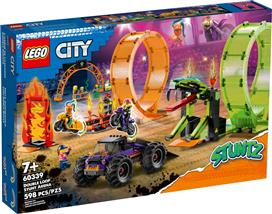 Lego City Double Loop Stunt Arena για 7+ ετών 60339