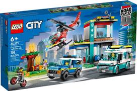 Lego City Emergency Vehicles HQ για 6+ ετών 60371