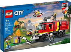 Lego City Fire Command Truck για 7+ ετών 60374