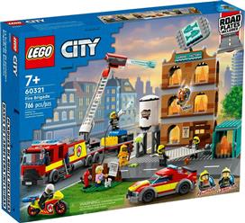 Lego City My City: Fire Brigade για 7+ ετών 766pcs 60321