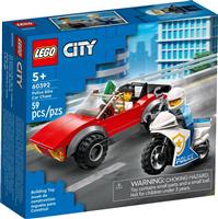 Lego City Police Bike Car Chase για 5+ ετών 60392