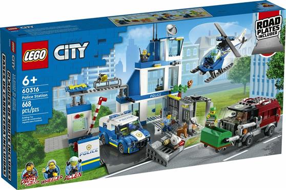 Lego City: Police Station για 6+ ετών 60316