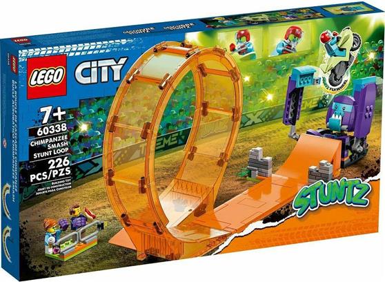 Lego City Smashing Chimpanzee Stunt Loop για 7+ ετών 60338