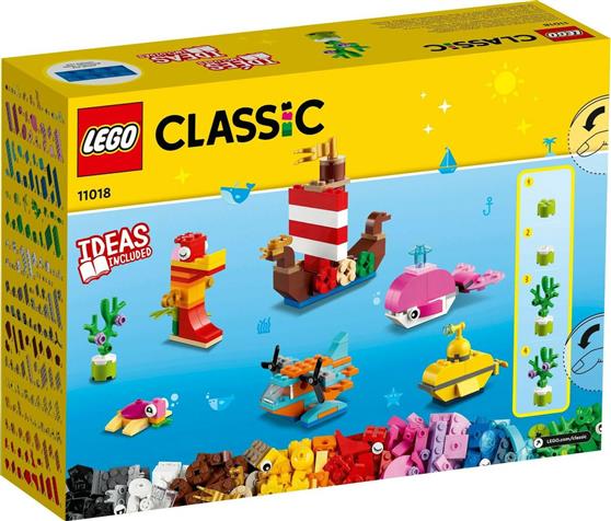 Lego Classic Creative Ocean Fun για 4+ ετών 11018