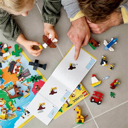 Lego Classic: Creator Around the World για 4+ ετών 11015