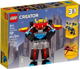 Lego Creator 3-in-1: Super Robot για 6+ ετών 31124