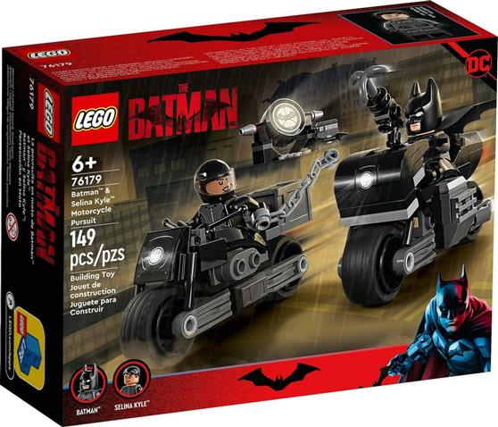 Lego DC Super Heroes Batman & Selina Kyle Motorcycle Pursuit για 6+ ετών 76179