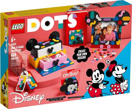 Lego Dots Mickey & Minnie Mouse Back To School Project Box για 6+ ετών 41964