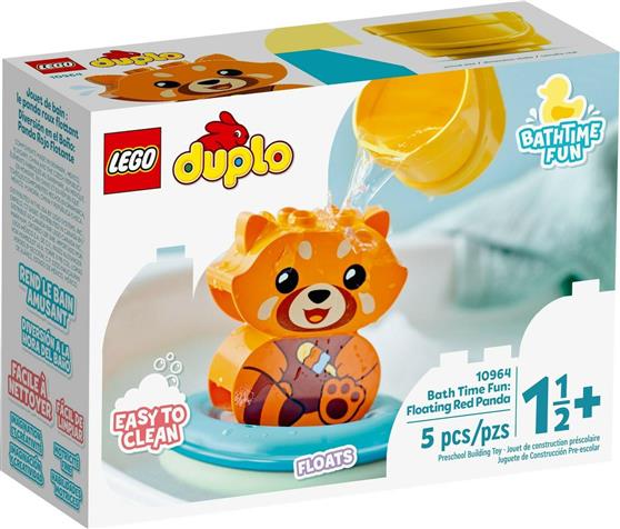 Lego Duplo: Bath Time Fun Floating Red Panda για 1.5+ ετών 10964