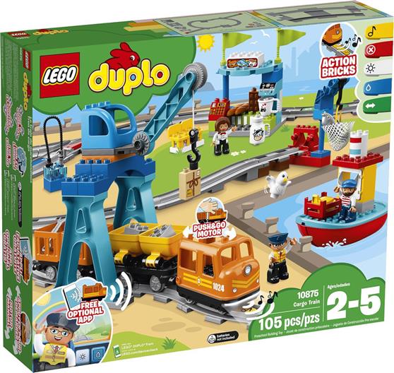 Lego Duplo: Cargo Train για 2-5 ετών 10875