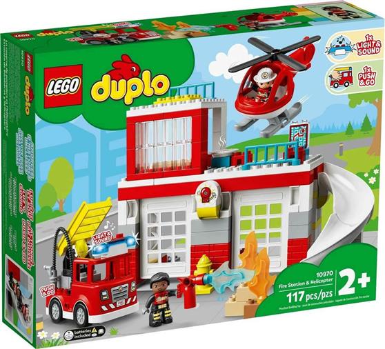 Lego Duplo Fire Station Helicopter για 2+ ετών 10970