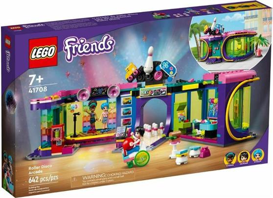 Lego Friends: Roller Disco Arcade για 7+ ετών 642pcs 41708