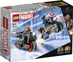 Lego Marvel Black Widow & Captain America Motorcycles για 6+ ετών 76260