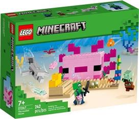Lego Minecraft The Axolotl House για 7+ ετών 21247