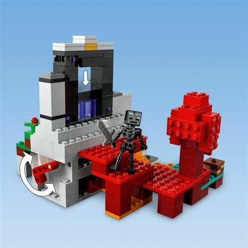 Lego Minecraft: The Ruined Portal για 8+ ετών 21172