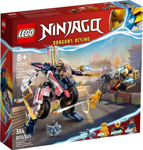 Lego Ninjago Sora's Transforming Mech Bike Racer για 8+ ετών 71792