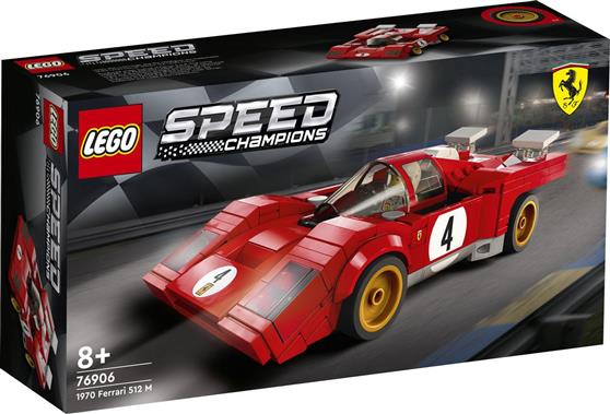 Lego Speed Champions: 1970 Ferrari 512 M για 8+ ετών 76906