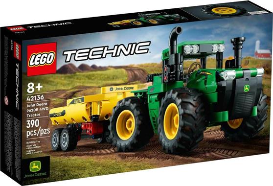 Lego Technic: John Deere 9620R 4WD για 8+ ετών 42136