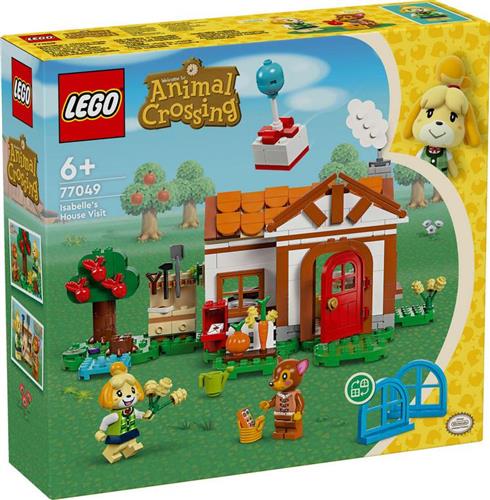 Lego Τουβλάκια Animal Crossing Isabelle's House Visit για 6+ Ετών 389τμχ 77049