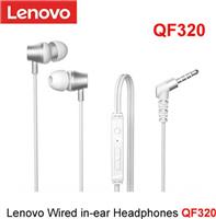 Lenovo QF320 In-ear Handsfree με Βύσμα 3.5mm Λευκό 29.01.0006
