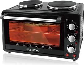 Lexical LOV-2925-2 Ηλεκτρικό Φουρνάκι 25lt με 2 Εστίες
