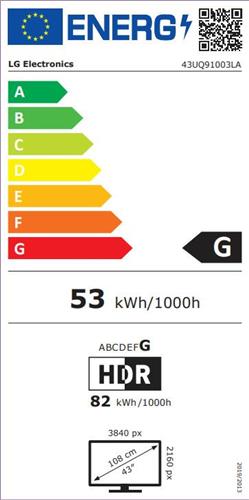 LG 43UQ91003LA Smart Τηλεόραση LED 4K UHD HDR 43
