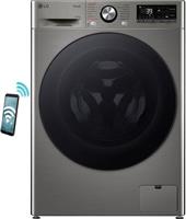 LG D4R7009TSSB Πλυντήριο-Στεγνωτήριο Ρούχων 9kg/6kg Ατμού 1400 Στροφές & Δώρο Σετ Πετσέτες 3τμχ & 1 Μπουρνούζι Guy Laroche