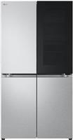 LG GMV960MBDE Ψυγείο Ντουλάπα 666lt Total NoFrost Υ178.7xΠ91.4xΒ72.5cm Ασημί & Δώρο Tefal EY8018 Air Fryer 6.5lt