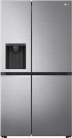 LG GSLV51PZXE Ψυγείο Ντουλάπα 635lt Total No Frost Υ179xΠ91.3xΒ73.5cm Inox