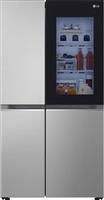 LG GSVV80PYLL Ψυγείο Ντουλάπα Total NoFrost Υ179xΠ91.3xΒ73.5cm Ασημί