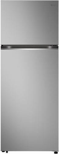 LG GTBV44PYFKD Ψυγείο Δίπορτο 461lt Total NoFrost Υ184.5xΠ70xΒ75.2cm Ασημί