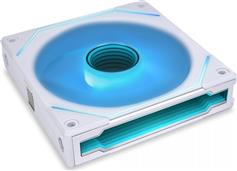 Lian Li UNI Fan SL-Infinity Case Fan 120mm με ARGB Φωτισμό και Σύνδεση 3-Pin/4-Pin PWM Λευκό 2.35.65.01.029