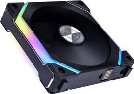 Lian Li UNI FAN SL120 V2 Case Fan με RGB Φωτισμό και Σύνδεση 3-Pin/4-Pin PWM 2.35.65.01.032