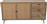 Liberta Ammos Μπουφές από Ξύλο με Συρτάρια Φυσικό 150x39x79cm 05-0469