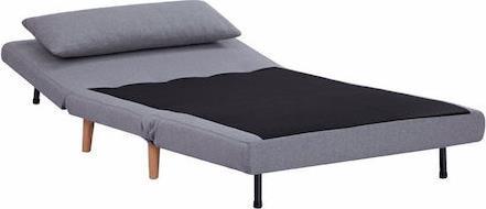 Liberta Aperto Πολυθρόνα-Κρεβάτι Γκρι Ανοιχτό 100x75x78cm 01-3577