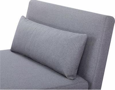 Liberta Aperto Πολυθρόνα-Κρεβάτι Γκρι Ανοιχτό 100x75x78cm 01-3577