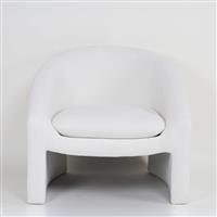 Liberta Avoa Πολυθρόνα Λευκό 81x74x72cm 01-3640