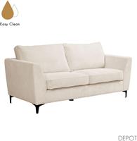 Liberta Boel Τριθέσιος Καναπές Beige 200x86cm 71-0150