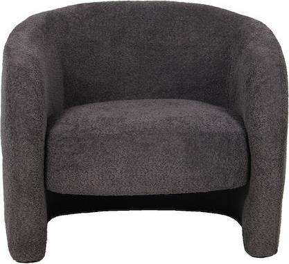 Liberta Bold Πολυθρόνα Γκρι 85x71.5x72cm 01-3345