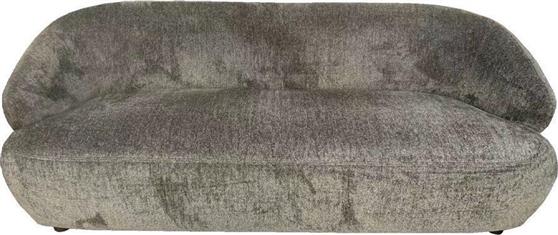 Liberta Boomerang Τριθέσιος Καναπές Λαδί Petrol-Καφέ 193x80cm 01-3360