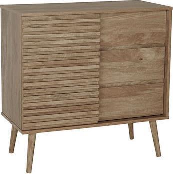 Liberta Μπουφές Kiros Ξύλινος Φυσικό 80x39x80cm 09-1681